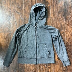Lululemon athletica zip hoodie in grey size 10